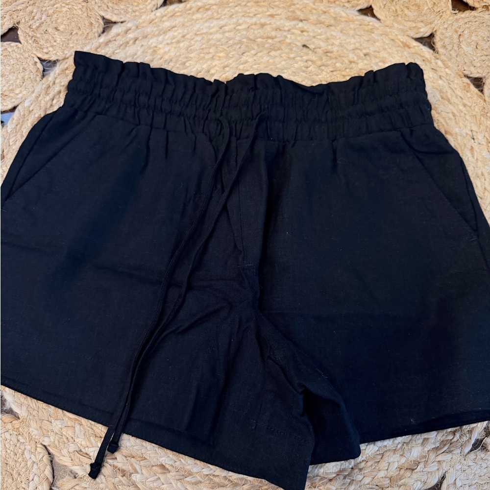 a new day Black High Waist Women's Shorts